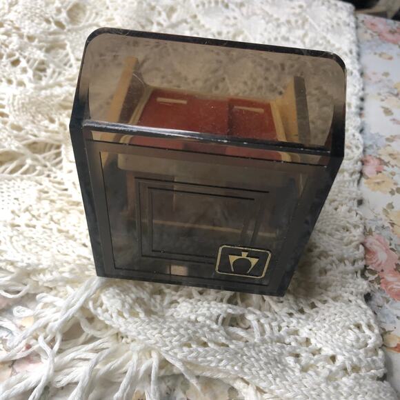 Vintage Bulova Original Plastic Watch Display Storage Box Case - Picture 6 of 15